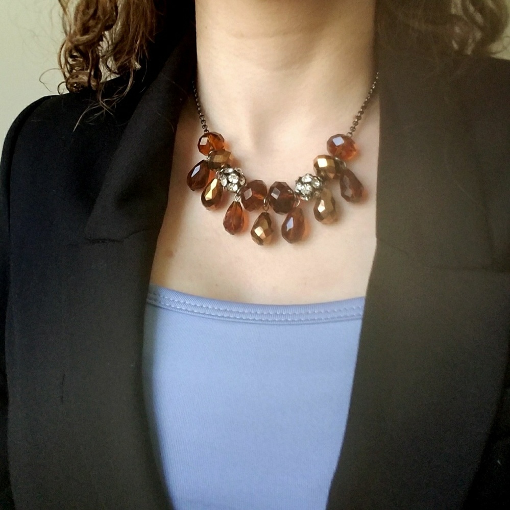 Liz Claiborne chunky necklace